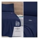 thumbnail image 2 of Set de Edredón Ligero Doble Vista con Sábanas y Fundas Real Textil (Azul Marino/Gris, Matrimonial), 2 of 6