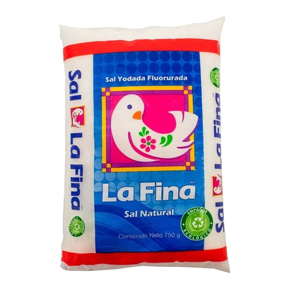 Sal La Fina refinada  750 g