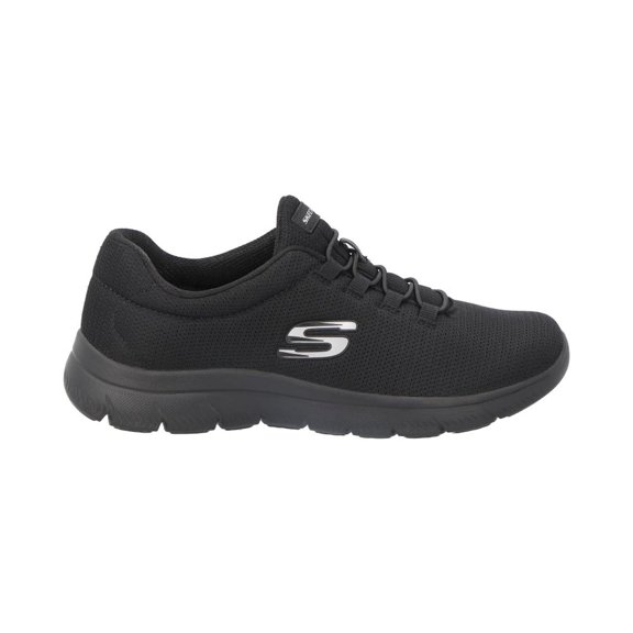 Tenis Skechers Mujer Deportivos Dama Comodos Memory Foam negro 24