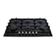 thumbnail image 5 of Parrilla de gas SUPRA Diamond Glass 6 quemadores 1 quemador DOBLE FLAMA cristal templado negro, 5 of 7