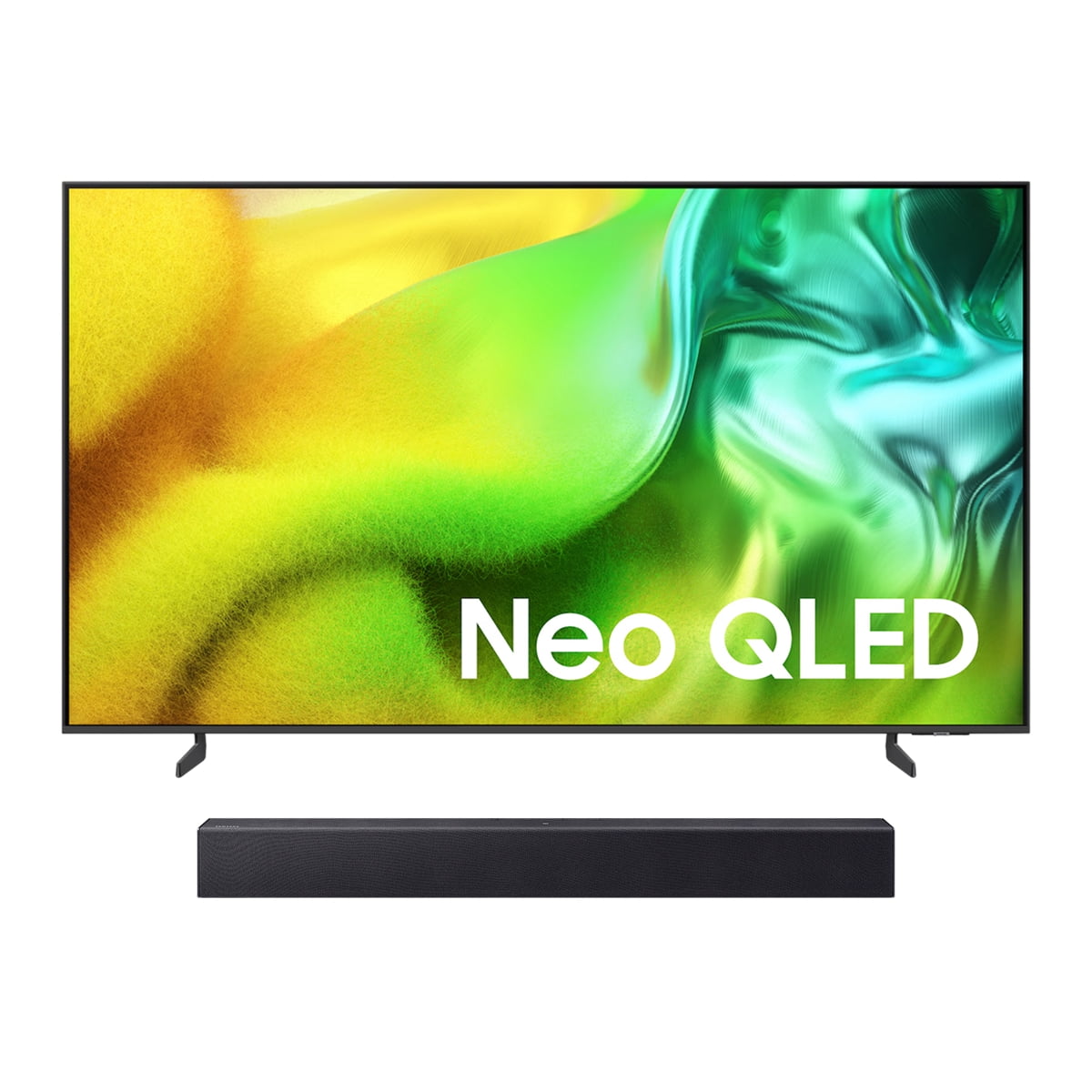 Combo TV Pantalla Samsung 75" Neo QLED Quantum Mini LED 4K QN1EH Vision AI 2026 + Barra de Sonido 2.0 Ch HW-B400F