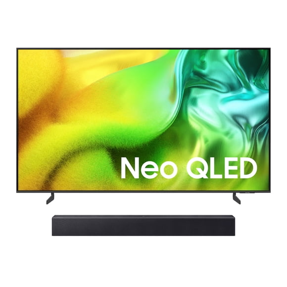 Combo TV Pantalla Samsung 75" Neo QLED Quantum Mini LED 4K QN1EH Vision AI 2026 + Barra de Sonido 2.0 Ch HW-B400F