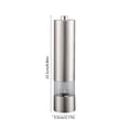 thumbnail image 3 of Multifunctional Pepper Grinder Stainless Steel Electrical Powered Pepper Grinder Kitchen Black Pepper Sea Food Grinding Bottle, 3 of 6