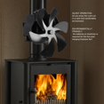 thumbnail image 3 of Ventilador De Estufa De 6 Cuchillas En La Chimenea, Ventilador De Con Alimentación De Calor, Circulación De Aire Caliente Mejorado En Silencio, Circulando Aire Caliente, Para, 3 of 7