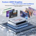 thumbnail image 3 of Laptop NIMO N179 AMD Ryzen 7 7735HS 16GB RAM 256GB SSD 17.3 Pulgadas, 3 of 5