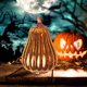 thumbnail image 3 of Decoración de calabazas de cristal para el hogar, accesorios de linternas LED para otoño, Acción de Gracias y Dorado 2, 3 of 8