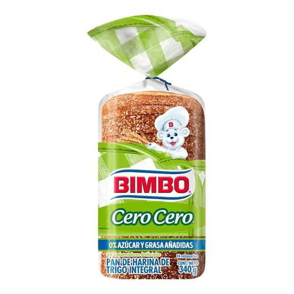 Pan Bimbo cero cero 340 g