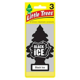 Pack Aromatizante para Auto Little Trees Pino Black Ice con 3 Piezas