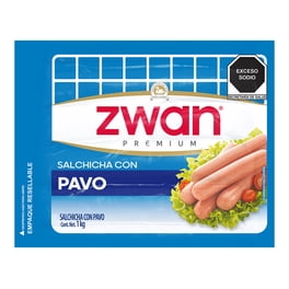 Salchicha de pavo Zwan premium 1 kg
