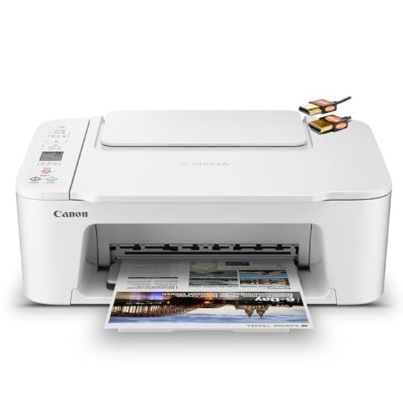 Impresora multifunción de inyección de tinta a color inalámbrica Canon PIXMA TS37 22 - Impresión, copia y escaneo - Impresión móvil - Impresión a 7,7 ipm - Capacidad para 60 hojas - LCD de 1,5" - Wi-F