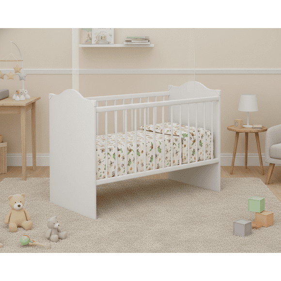 Cuna Blanca Premium Madik | Diseño Moderno y Funcional para Bebé