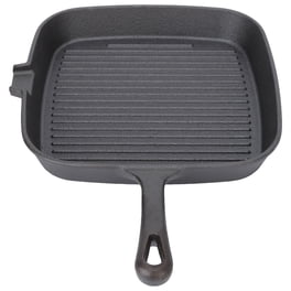 Steak Skillet Grill Pan Nonstick Design Heat Resistant Handle Fast Heat Conduction Iron Stripe Frying Steak Skillet For Home Kitchen 22cm ANGGREK Otros
