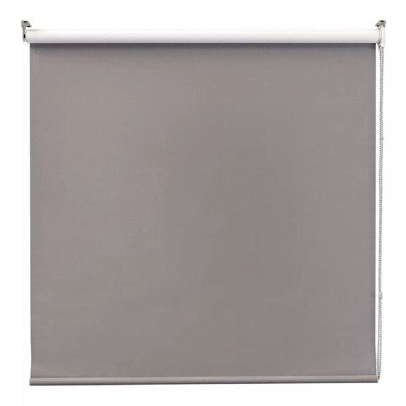 Persiana enrollable Blackout Premium Decoking 120 Ancho x 120 Alto cm Gris