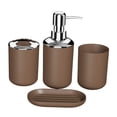 thumbnail image 3 of 4 dispensadores de jabón de mano, jabonera, vaso y soporte para cepillo de , organizador de tocador, 3 of 7