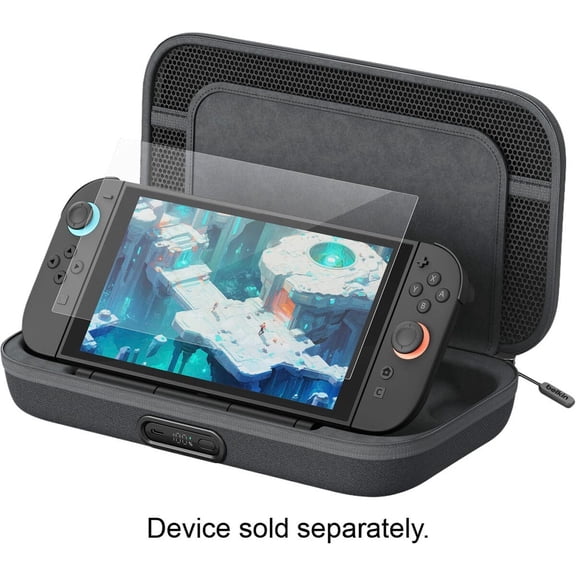Belkin Estuche de carga Charging Case Pro para Nintendo Switch 2 10000 mAh Color Negro
