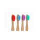 thumbnail image 3 of Kit 4 Cepillos de Dientes para Niños Ecowood de Bambú Biodegradable con Cerdas Suaves, 3 of 7