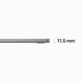 thumbnail image 4 of Apple Portátil MacBook Air de 15 Chip M2 Memoria de 8 GB SSD de 256 GB Gris espacial Mac, 4 of 4
