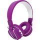 thumbnail image 1 of Necnon Audífonos con Micrófono NBH-05, Bluetooth, Inalámbrico, Morado Necnon NBH-05/PL, 1 of 3