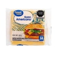 thumbnail image 1 of Queso americano Great Value en rebanadas 288 g, 1 of 4