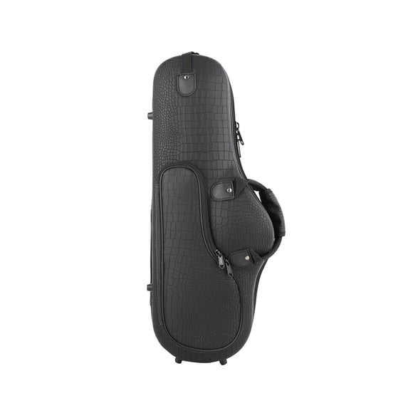 Estuche para saxofón alto, estuche de tela Oxford, accesorios para saxofón con funda externa. negro