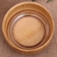 thumbnail image 3 of amart2010 Tazón de madera para aperitivos, frutero, tazón de sopa de bambú para niños SG, 3 of 9