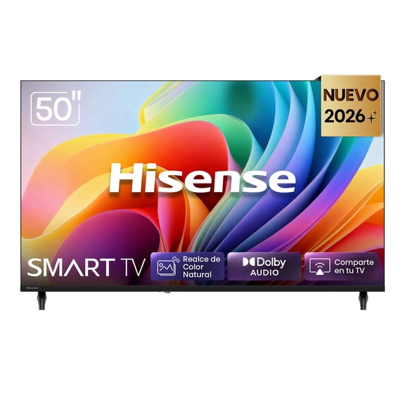 TV Pantalla Hisense de 50 pulgadas Full HD 50A4SV con sistema operativo VIDAA