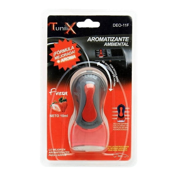 Aromatizante para Auto TuniX Fresa 10 ml