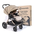 thumbnail image 1 of Carriola para Bebé Esquimal con Toldo Impermeable, Asiento Removible 360° y Ajustable a 3 Posiciones (Beige), 1 of 7