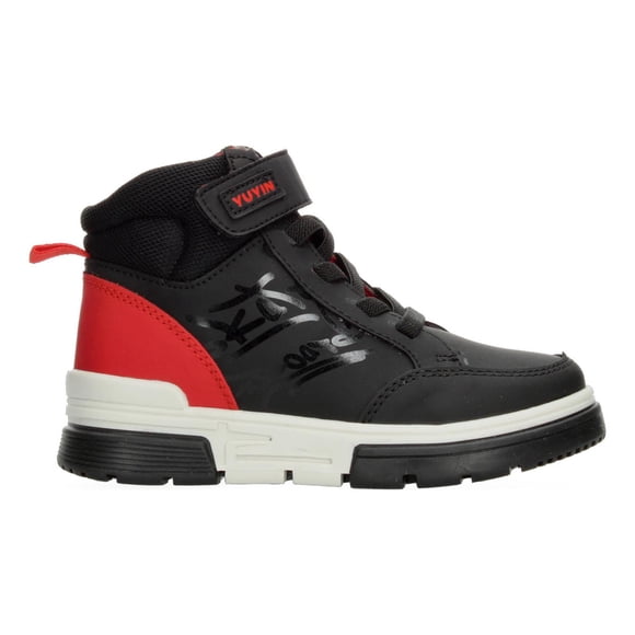 Bota Yuyin Negro Para Niño [yuy475] rojo 25.5 MX