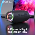 thumbnail image 5 of Altavoz Zealot bocina inálambrico Bluetooth S56 40W IP67 Batería 8000 mAh, 5 of 5