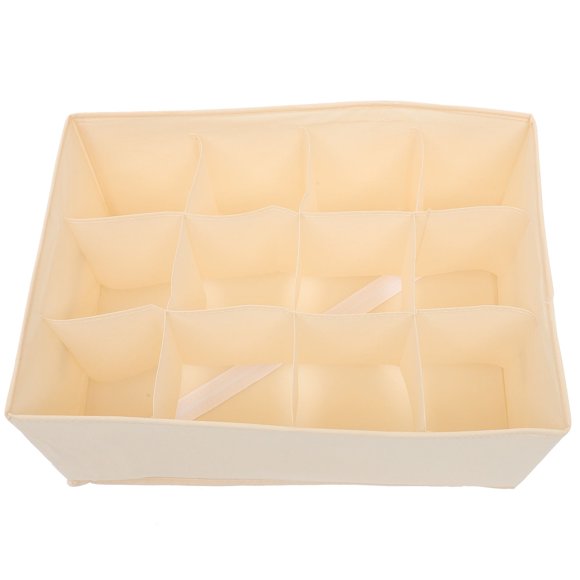 CHICHUMID De Almacenamiento Para Ropa Beige Con Separadores Para Fácil Organización