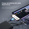 thumbnail image 3 of Banco De Energía Portátil G-tide P1 10000 mAh, 3,7 V, 37 Wh,4cables,power Bank,Compatible con sistemas Android e iOS,Disponible en cuatro colores,El cable es desmontable,Rojo,Iluminación LED, 3 of 10