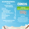 thumbnail image 2 of Yoghurt Griego Oikos coco sin azúcar 900 g, 2 of 7