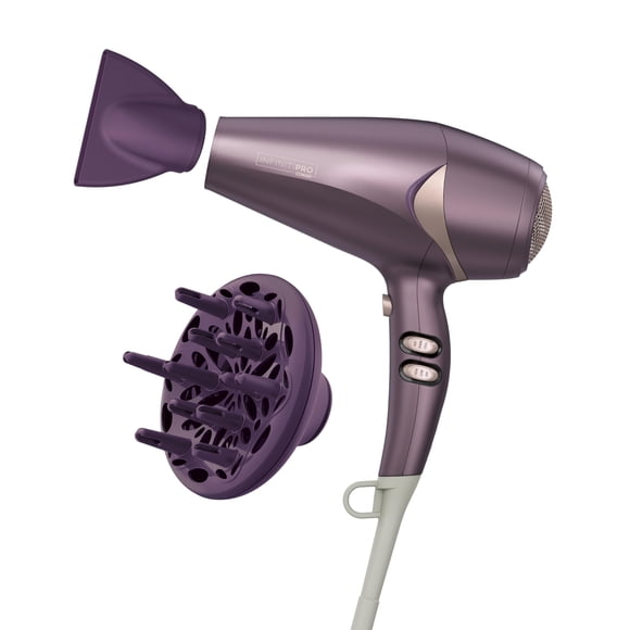 Secador de pelo Conair INFINITIPRO Quick Style & Shine 1875W Púrpura