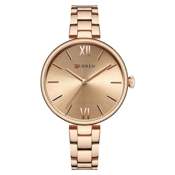 Reloj Curren KREB7120 oro rosa Mujer Cuarzo