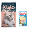 thumbnail image 1 of K-tyto 10 Kg + Churu Atún con Vieira Sobre con 4 Tubos de 14 g, 1 of 4