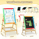 thumbnail image 2 of Pizarron Magnetico Caballetes Infantiles Niños Arte Juguete Xtellar negro, 2 of 3