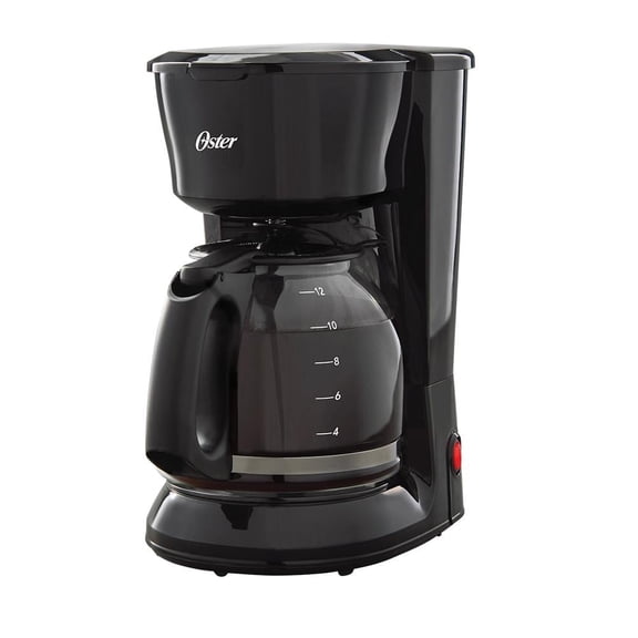 Cafetera Oster 12 Tazas Negro