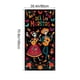 thumbnail image 3 of Cubierta de puerta de poliéster, decoración navideña de 35 x 71 pulgadas, para Halloween y Día de Muertos. Decoración de Halloween y Día de Muertos. Decoración para fiestas, Halloween, otoño, hogar, a, 3 of 6