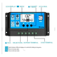 thumbnail image 3 of Controlador De Carga Solar  Bloosom 12v/24v 30a Pwm Negro con  Azul, 3 of 4