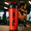 thumbnail image 4 of Shaker Vaso Mezclador Proteina, Rojo, 750ml, Felter, 4 of 4