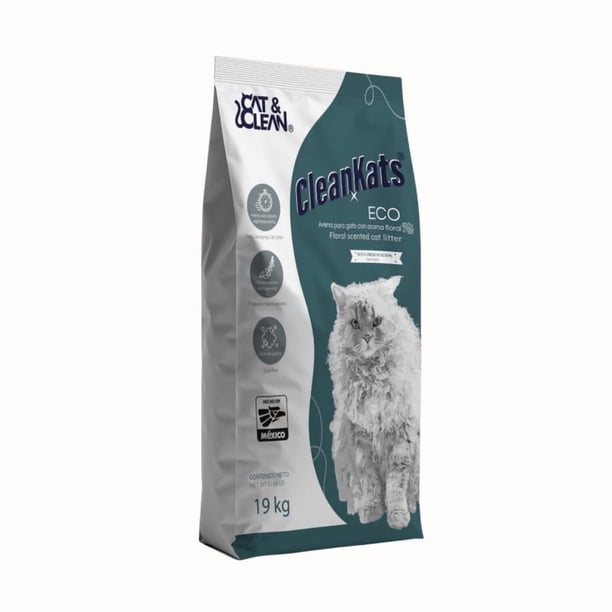 Arena para gato Cat & Clean CleanKats Ecologica 19 kg