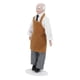 thumbnail image 2 of Muñeca miniatura de porcelana para casa de muñecas, modelo de adorno, muñeco chef, hombre sirviente, accesorios para casa de muñecas n.° 1, 2 of 14