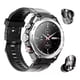 thumbnail image 1 of Reloj Smart Watch Fralugio T92 2 En 1 Tws Memoria 128mb Mp3 Plata Fralugio Sport, 1 of 5