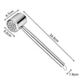 thumbnail image 3 of Mazo de carne de aluminio de 26,5 cm | Martillo ablandador de doble cara para carne de res, pollo, cerdo y ternera | Herramienta de cocina ligera y duradera de 100 g | Superficies planas y t, 3 of 5