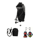 thumbnail image 2 of Saco De Avio Militar Mochila Costal Sickpack +pouch +llavero Xtellar negro, 2 of 3