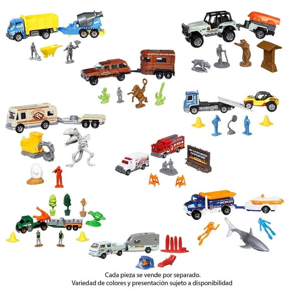 Vehículo de Juguete Matchbox Hitch & Haul Varios Modelos 1 pieza