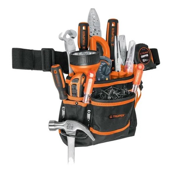 Porta Herramientas Poliester 13 Comp Truper 15313 Truper PONY-13