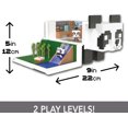 thumbnail image 4 of Minecraft Juego de Casa de Juegos Mob Head Minis Panda y Action Figures 2 Panda, 4 of 6