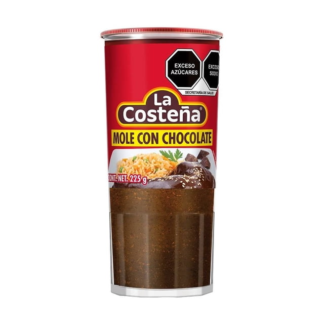 Mole rojo La Costeña con chocolate 225 g